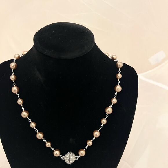 Pearl double strand/choker necklace (2 necklaces in one) - Picture 14 of 16